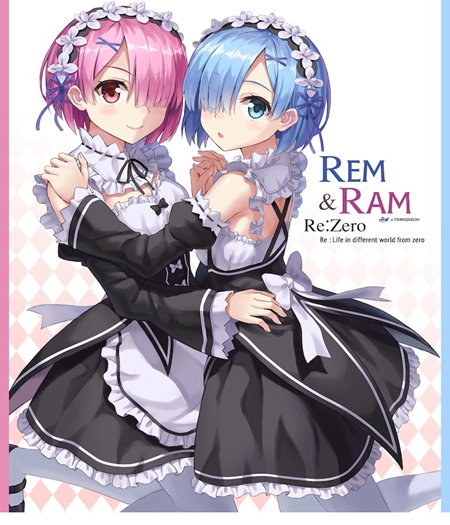 Re:Zero kara Hajimeru Isekai Seikatsu Perruque Cosplay Ram Girls Outfit Uniform Anime Cosplay Costumes