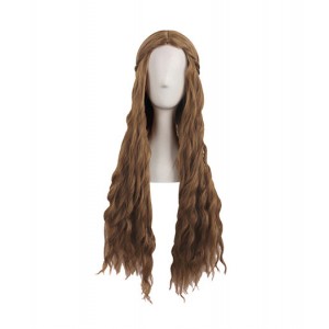 Game Of Thrones : Cersei Lannister Brown Wig Cosplay