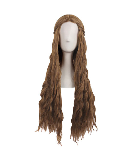 Game Of Thrones : Cersei Lannister Brown Wig Cosplay