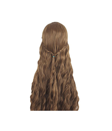 Game Of Thrones : Cersei Lannister Brown Wig Cosplay