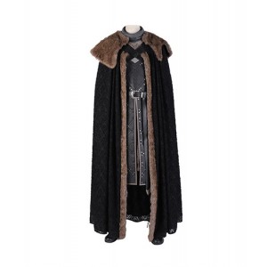 Game of Thrones : Jon Snow Cape Costume Cosplay