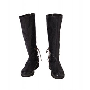 Game of Thrones : Noir Long Boots Jon Snow Cosplay