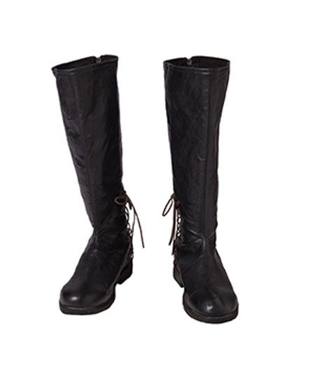 Game of Thrones : Noir Long Boots Jon Snow Cosplay