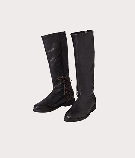 Game of Thrones : Noir Long Boots Jon Snow Cosplay