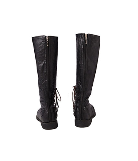 Game of Thrones : Noir Long Boots Jon Snow Cosplay