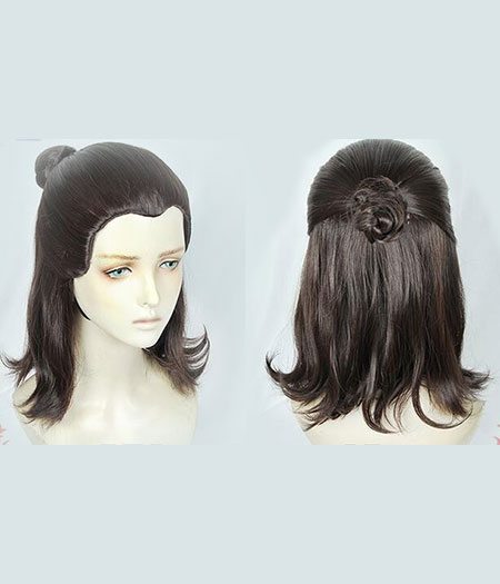 Game Of Thrones : Arya Stark Noir Wig Cosplay Acheter