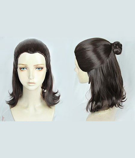 Game Of Thrones : Arya Stark Noir Wig Cosplay Acheter