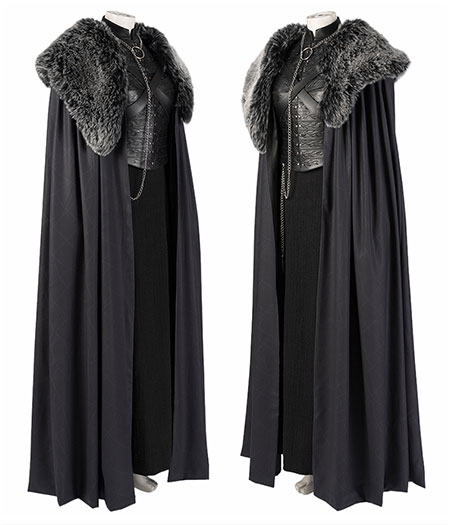 Game Of Thrones : Sansa Stark Ensemble Complet Costume Cosplay Vente Pas Cher