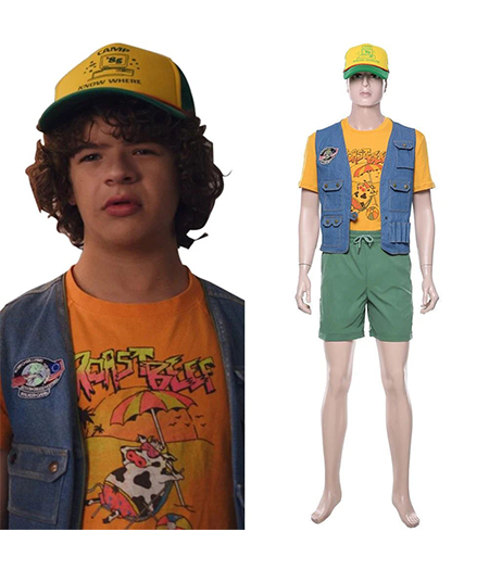 Stranger Things : Full Set Dustin Henderson Costume Cosplay Acheter