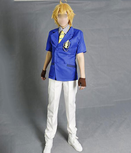Uta no Prince-sama : Shinomiya Natsuki Troisième Saison Bleu Foncé Costumes Cosplay