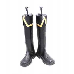 Uta no Prince-sama : Quatrième Saison HIjirikawa Masato Noir Boots Chaussures Cosplay