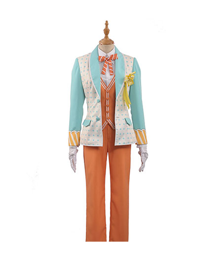 Uta no Prince-sama : Ensemble Complet Jaune Clair Shinomiya Natsuki Costume Cosplay Acheter