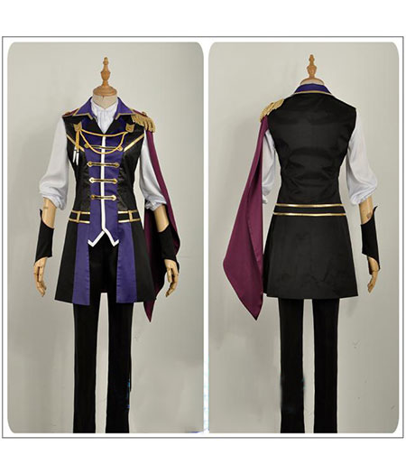 Uta no Prince-sama : Ichinose Tokiya Quatrième Saison Noir Costume Cosplay Achat