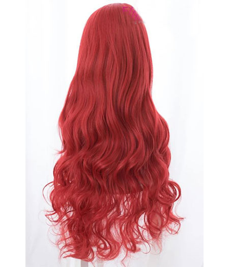 Uta no Prince-sama : Shibuya Tomochika 80cm Rouge Boucles Wig Cosplay Acheter