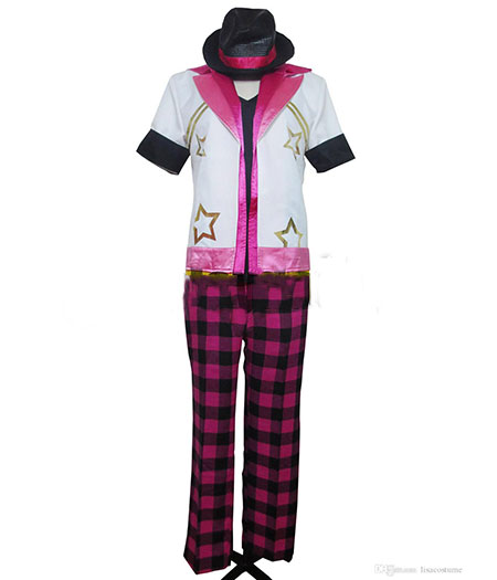 Uta no Prince-sama : Anime Pantalon A Carreaux Kurusu Syo Costume Cosplay Achat