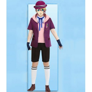 Uta no Prince-sama : Kurusu Syo Ensemble Complet Rouge Costume Cosplay Vente Chaude