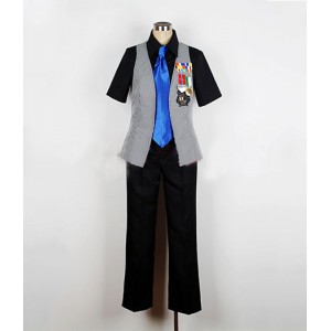 Uta no Prince-sama : Kurosaki Ranmaru Gris Combinaison Uniforme Costume Cosplay