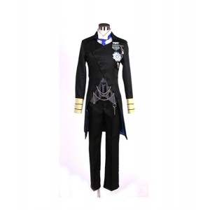 Uta no Prince-sama : Full Set Noir HIjirikawa Masato Costume Cosplay