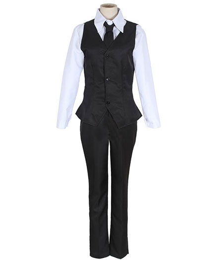 Tokyo Ghouls : Noir Kaneki Ken Café Uniforme De Travail Costumes Cosplay Achat