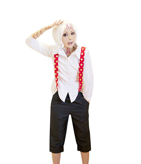 Tokyo Ghouls : Juzo Suzuya Ensemble Complet Costumes Cosplay Acheter