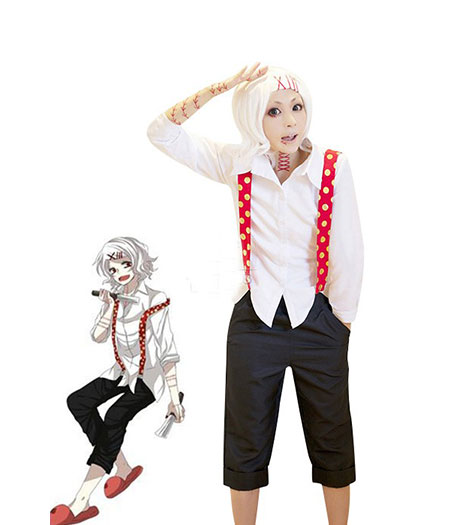 Tokyo Ghouls : Juzo Suzuya Ensemble Complet Costumes Cosplay Acheter