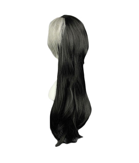 Tokyo Ghouls : 80cm Long Uta Femme Blanc Et Noir Wig Cosplay