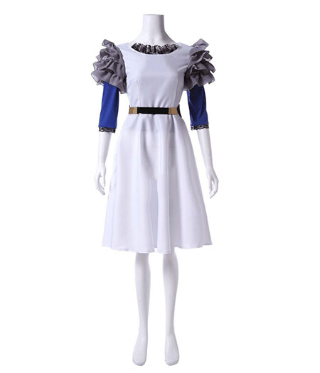 Tokyo Ghouls : Robe Blanche Fantaisie Rize Kamishiro Costume Cosplay Acheter