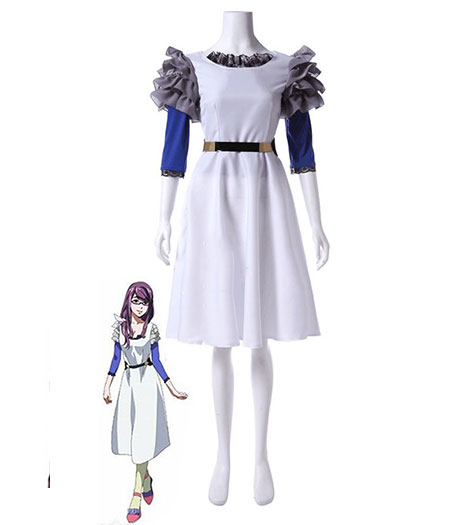 Tokyo Ghouls : Robe Blanche Fantaisie Rize Kamishiro Costume Cosplay Acheter