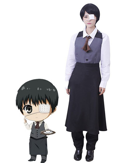 Tokyo Ghouls : Kaneki Ken Vêtements De Travail Costume Cosplay Acheter