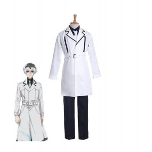 Tokyo Ghouls : Blanc Uniforme Ken Kaneki Costume Cosplay Achat