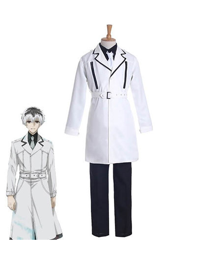 Tokyo Ghouls : Blanc Uniforme Ken Kaneki Costume Cosplay Achat