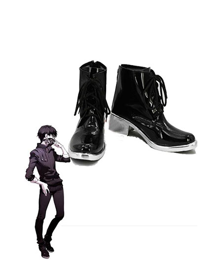 Tokyo Ghouls : Noir Court Anime Boots Ken Kaneki Cosplay Acheter