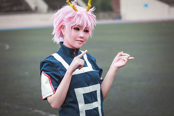 Femmes Ashido Mina Cosplay Album Photos Achat