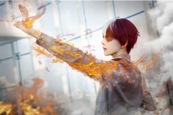 Beau Cosplay Todoroki Shouto Album Photos